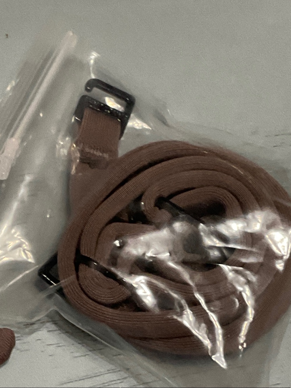 599 - Sanctuary NWT Brown Strapless Bandeau Bikini Top, Size Small - Picture 5 of 6